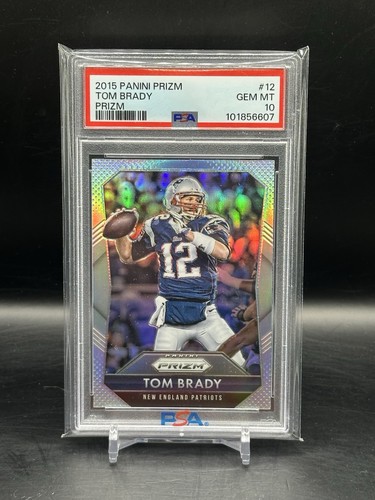 2015 Panini Prizm Tom Brady [Prizm] #12 card