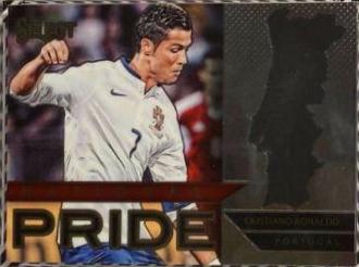 2015 Panini Select National Pride Cristiano Ronaldo #31 card