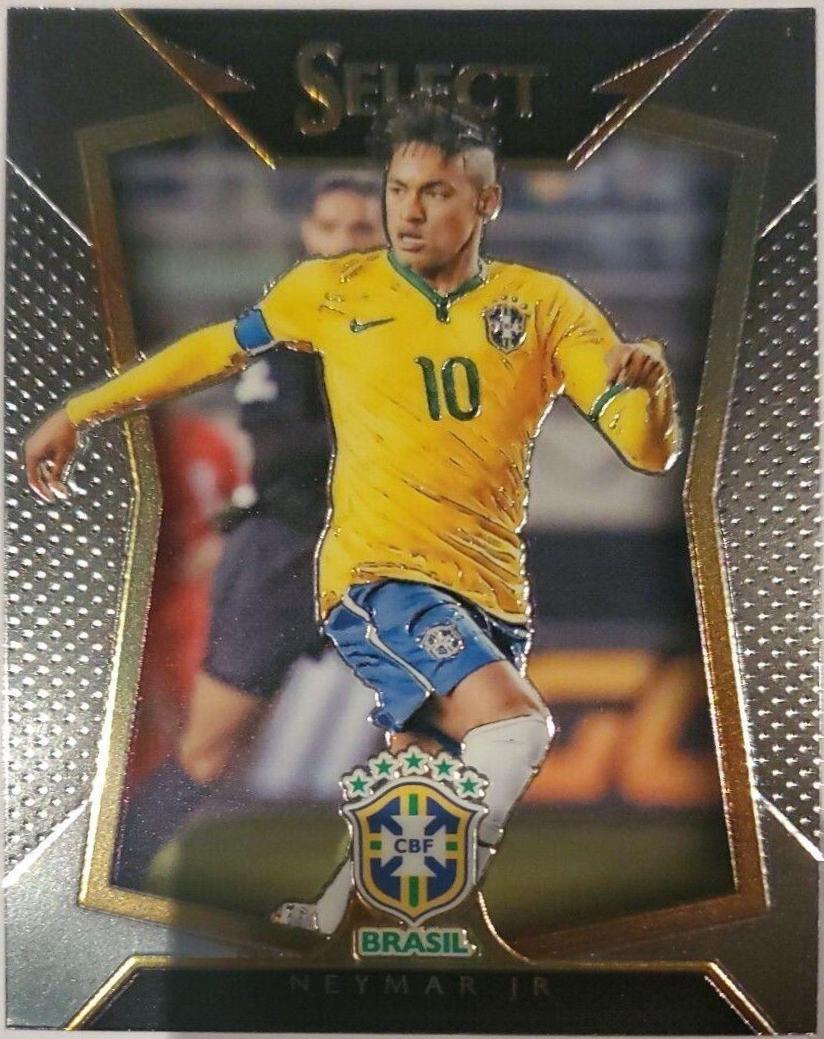 2015 Panini Select Neymar Jr. [Yellow Jersey] #22 card