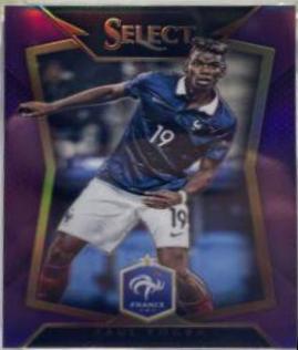 2015 Panini Select Paul Pogba [Blue Jersey Blue Prizm] #8 card