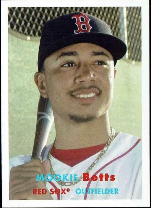 2015 Topps Archives Mookie Betts #86 card