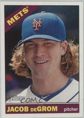 2015 Topps Heritage Jacob DeGrom #429 card