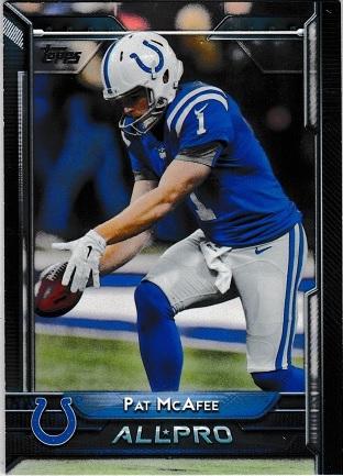 2015 Topps Pat McAfee #282 card