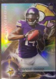 2015 Topps Platinum Stefon Diggs #141 card
