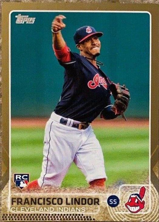 2015 Topps Update Francisco Lindor [Gold] #US82 card