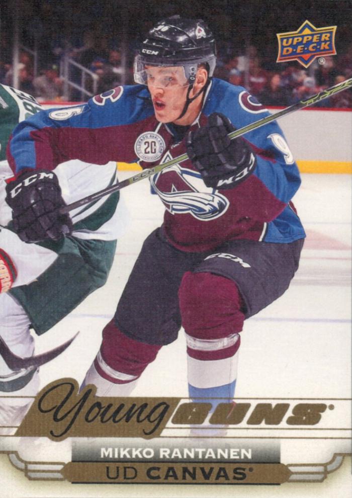 2015 Upper Deck Canvas Mikko Rantanen #C98 card