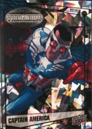 2015 Upper Deck Vibranium Captain America [Refined] #1 card