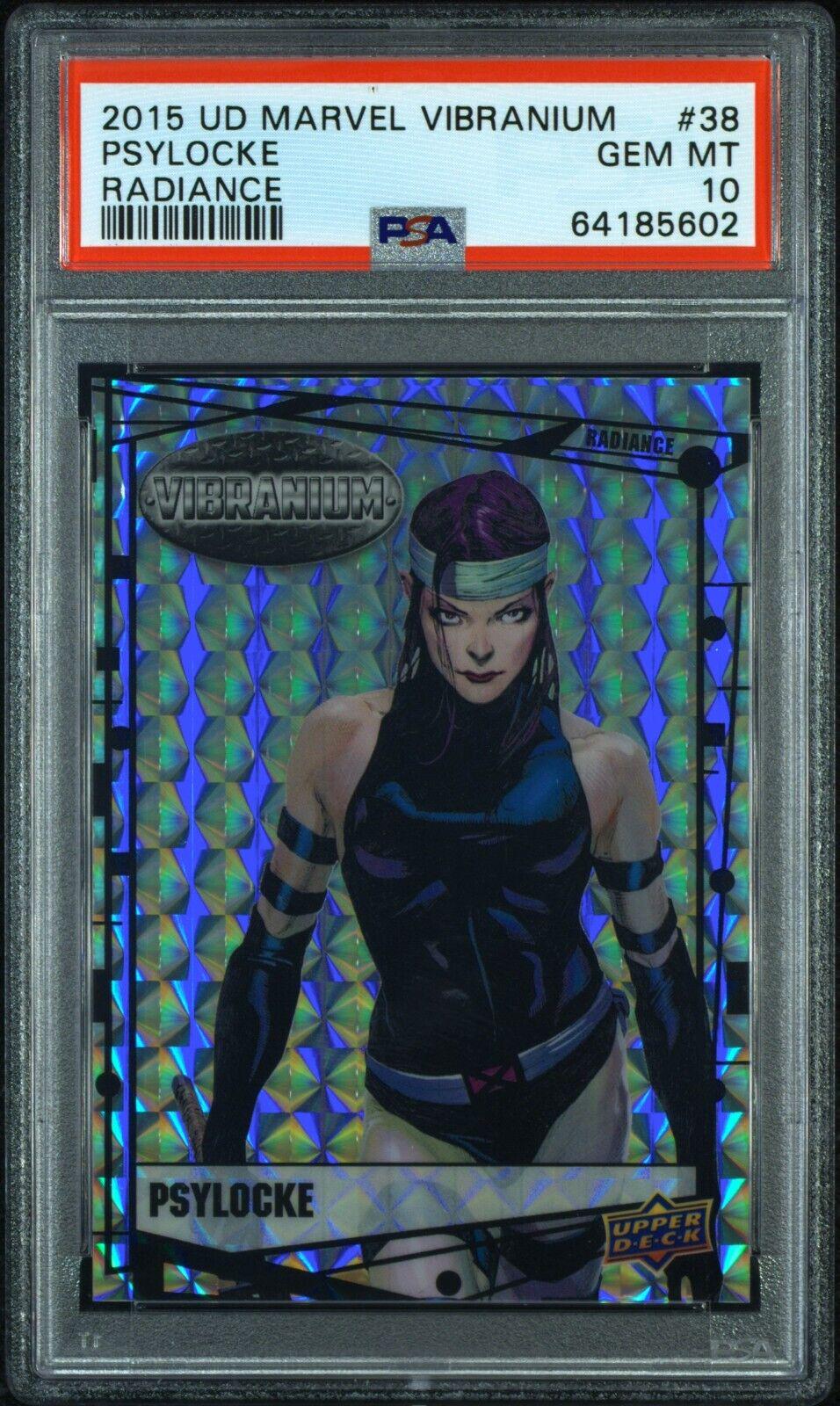 2015 Upper Deck Vibranium Psylocke [Radiance] #38 card