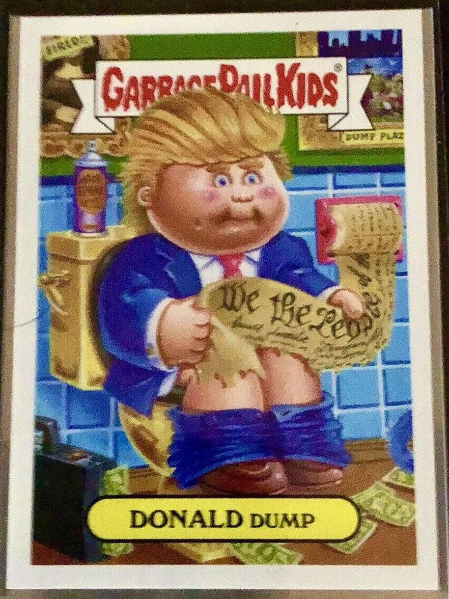 2016 American As Apple Pie DONALD Dump #3a card