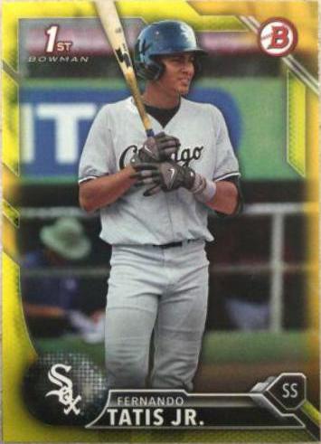 2016 Bowman Prospects Fernando Tatis Jr. [Yellow] #BP17 card