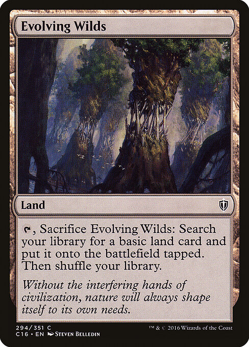 2016 Commander 2016 Evolving Wilds #294 card