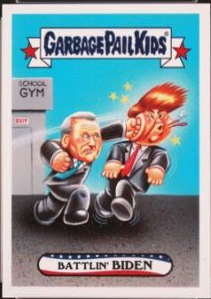 2016 Disgrace to the White House Battlin' Biden #33 card