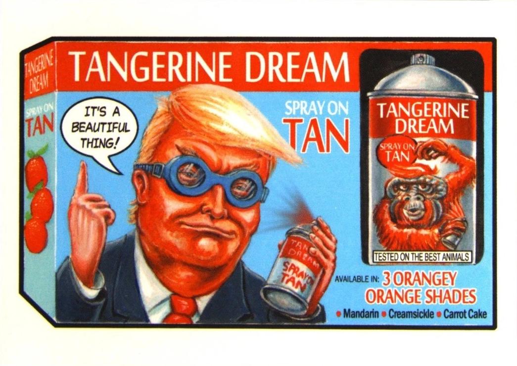 2016 Disgrace to the White House Tangerine Dream #116 card