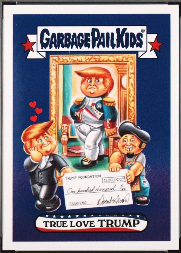 2016 Disgrace to the White House True Love Trump #48 card