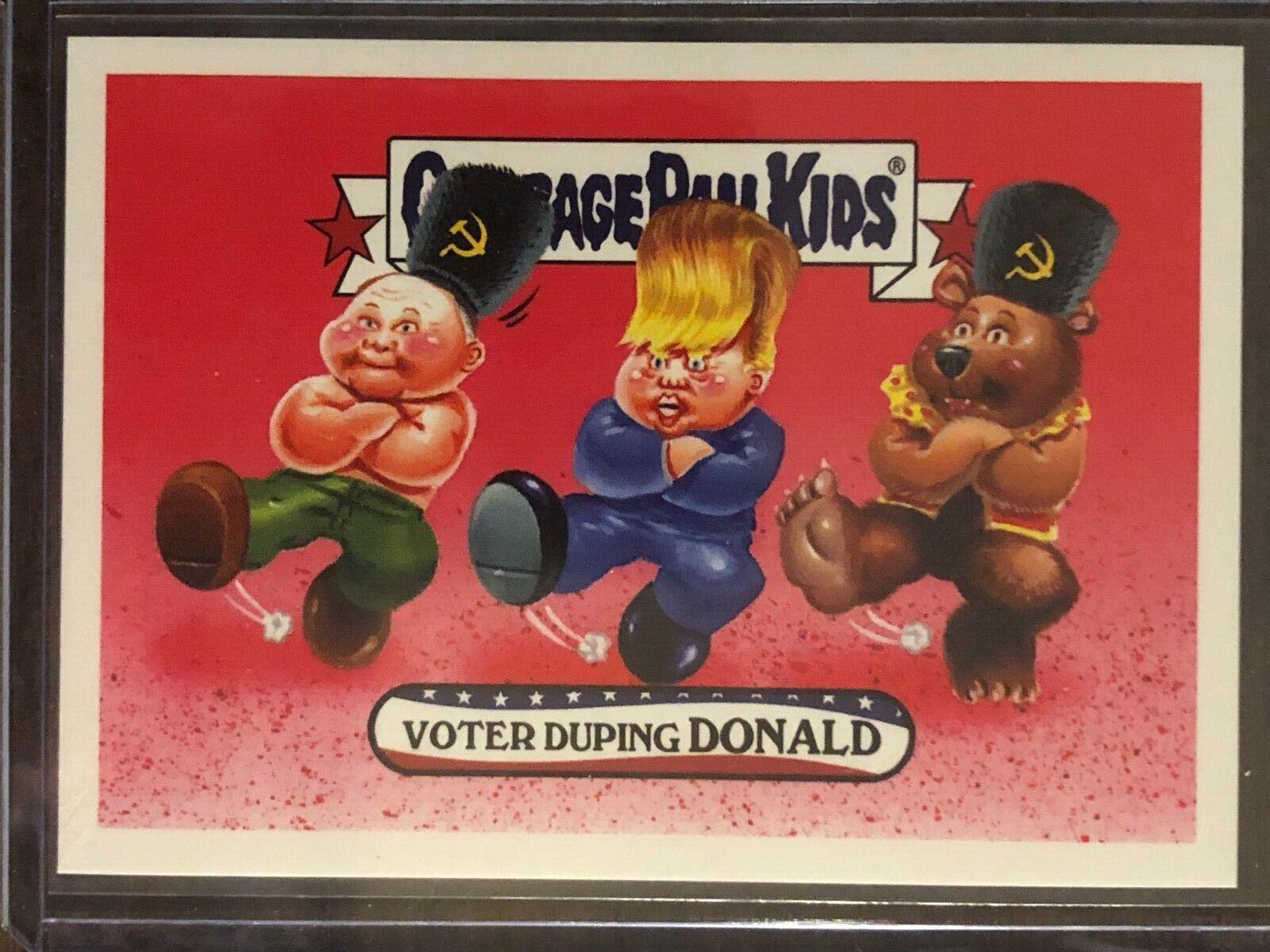 2016 Disgrace to the White House Voter Duping Donald #109 card
