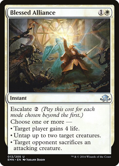 2016 Eldritch Moon Blessed Alliance #13 card