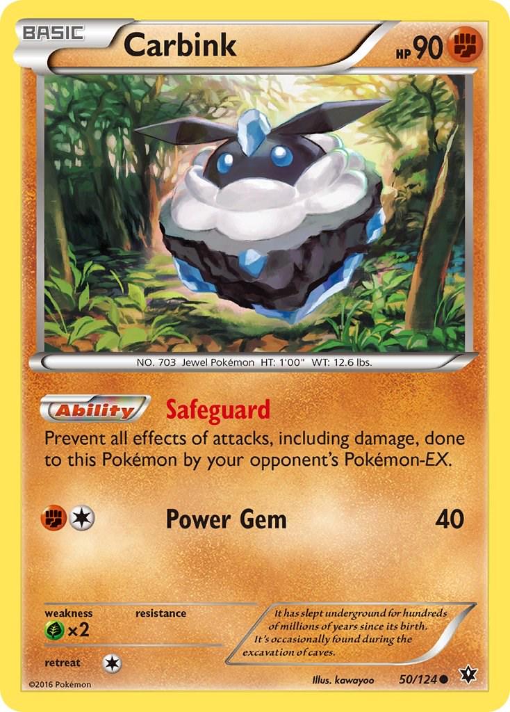 2016 Fates Collide Carbink #50 card