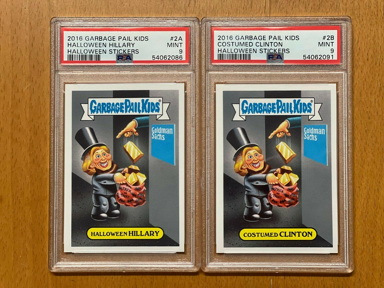2016 Halloween Costumed Clinton #2B card