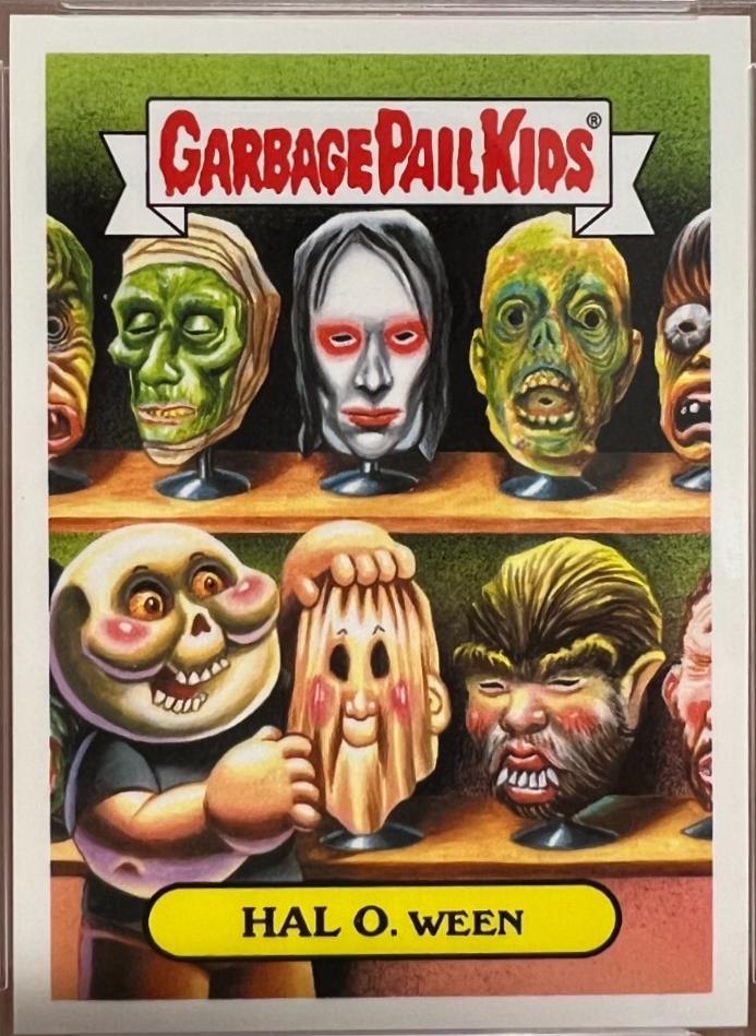 2016 Halloween Hal O. Ween #8B card