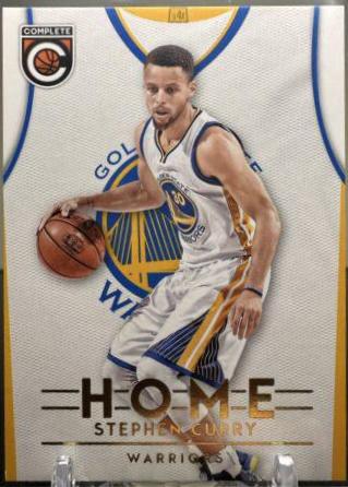 2016 Panini Complete Home Stephen Curry #10 card