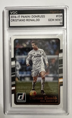 2016 Panini Donruss Cristiano Ronaldo #138 card