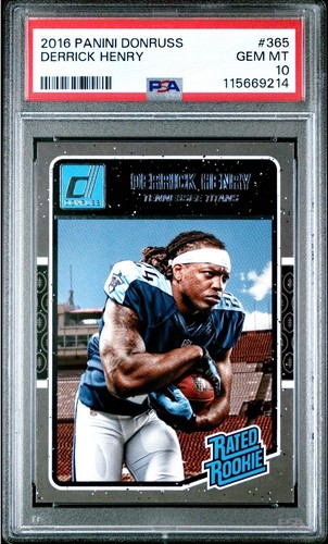 2016 Panini Donruss Derrick Henry #365 card