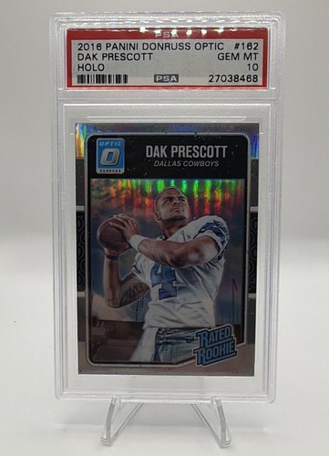 2016 Panini Donruss Optic Dak Prescott [Holo] #162 card
