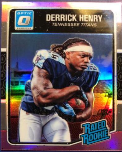 2016 Panini Donruss Optic Derrick Henry [Pink] #165 card