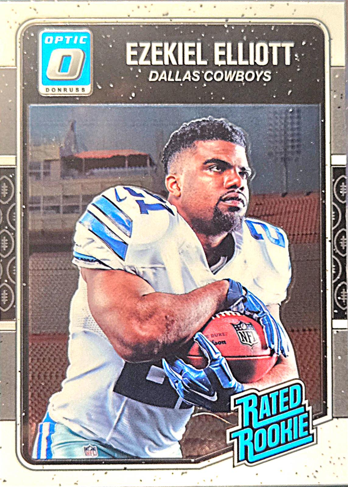 2016 Panini Donruss Optic Ezekiel Elliott #168 card
