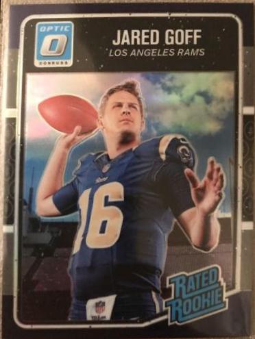 2016 Panini Donruss Optic Jared Goff [Purple] #172 card