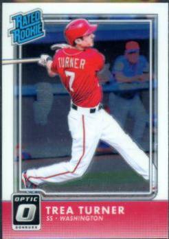 2016 Panini Donruss Optic Trea Turner #33 card