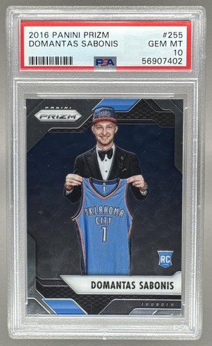 2016 Panini Prizm Domantas Sabonis #255 card