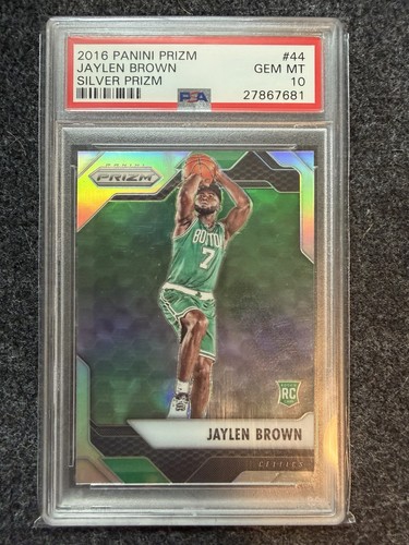 2016 Panini Prizm Jaylen Brown [Silver Prizm] #44 card