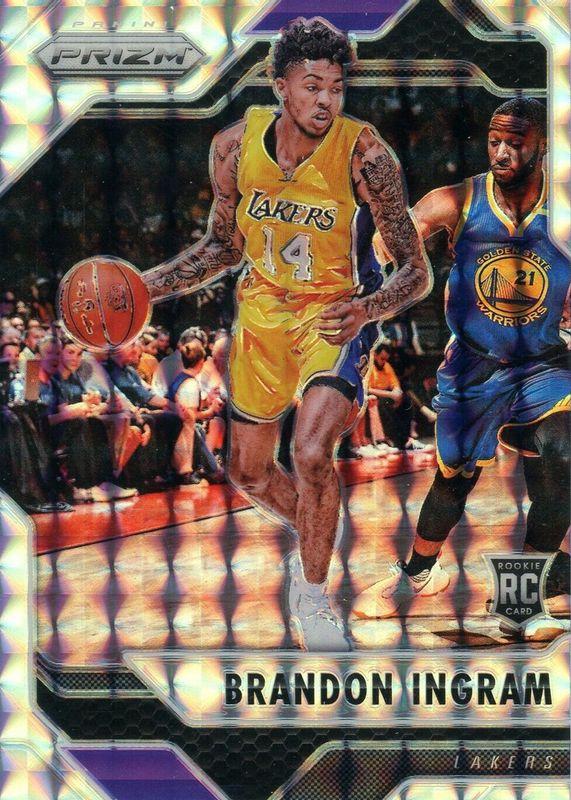 2016 Panini Prizm Mosaic Brandon Ingram #8 card