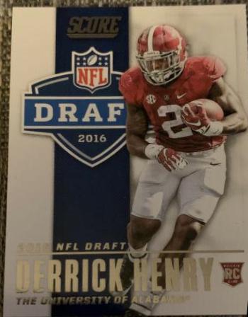 2016 Panini Score NFL Draft Derrick Henry #5 card