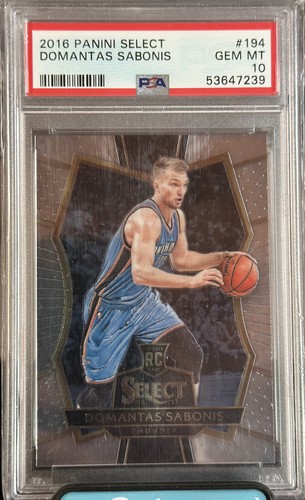2016 Panini Select Domantas Sabonis #194 card