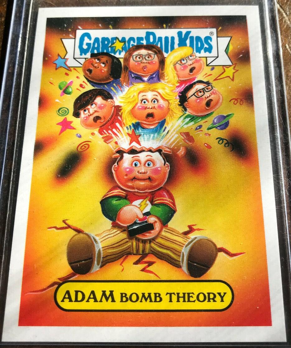2016 Prime Slime Trashy TV ADAM Bomb Theory #1a card