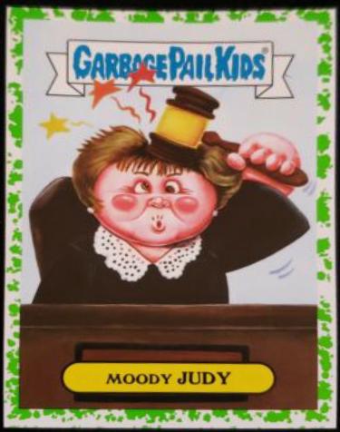 2016 Prime Slime Trashy TV Moody JUDY [Green] #10a card