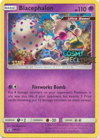 2016 Promo Blacephalon #SM221 card