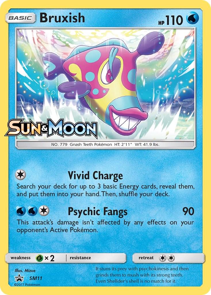 2016 Promo Bruxish #SM11 card