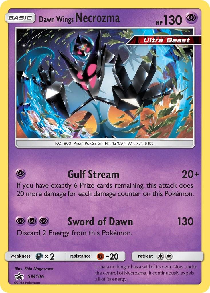 2016 Promo Dawn Wings Necrozma #SM106 card