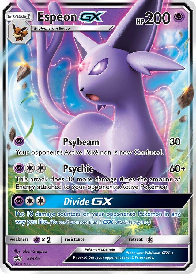 2016 Promo Espeon GX #SM35 card