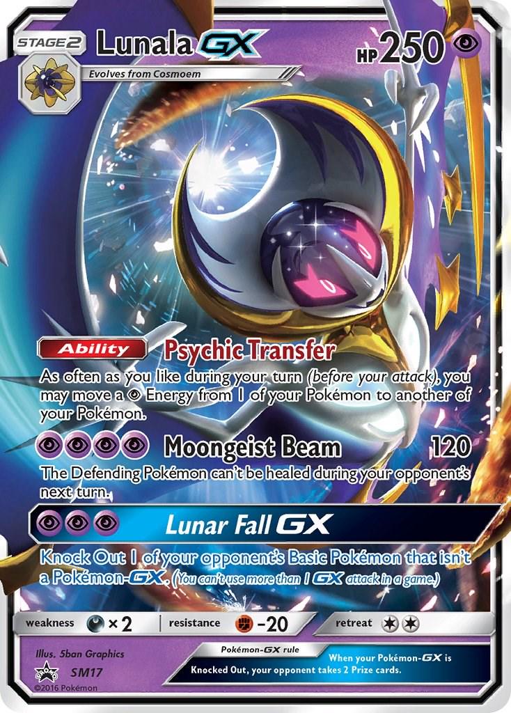 2016 Promo Lunala GX #SM17 card