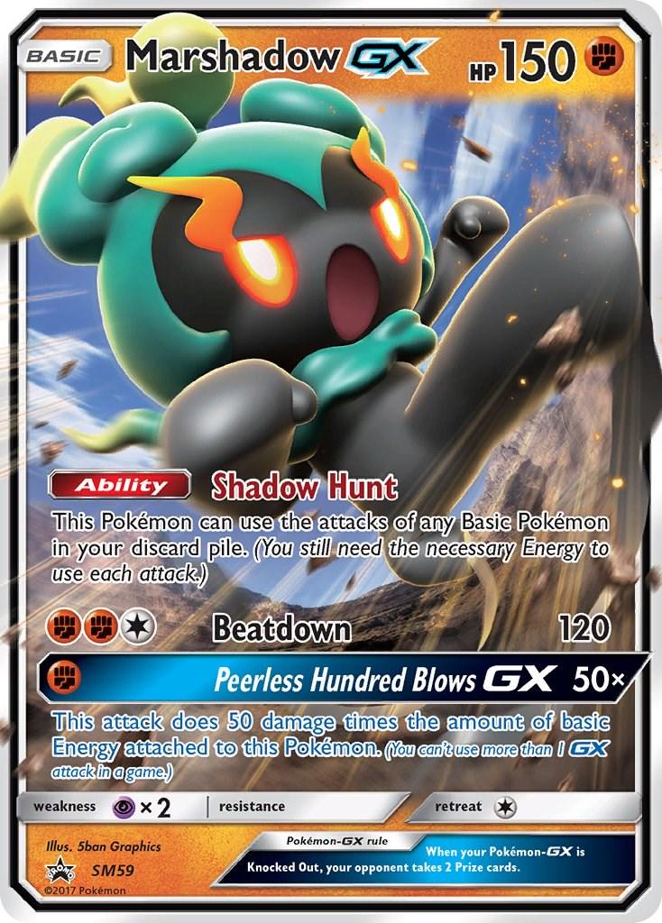 2016 Promo Marshadow GX #SM59 card