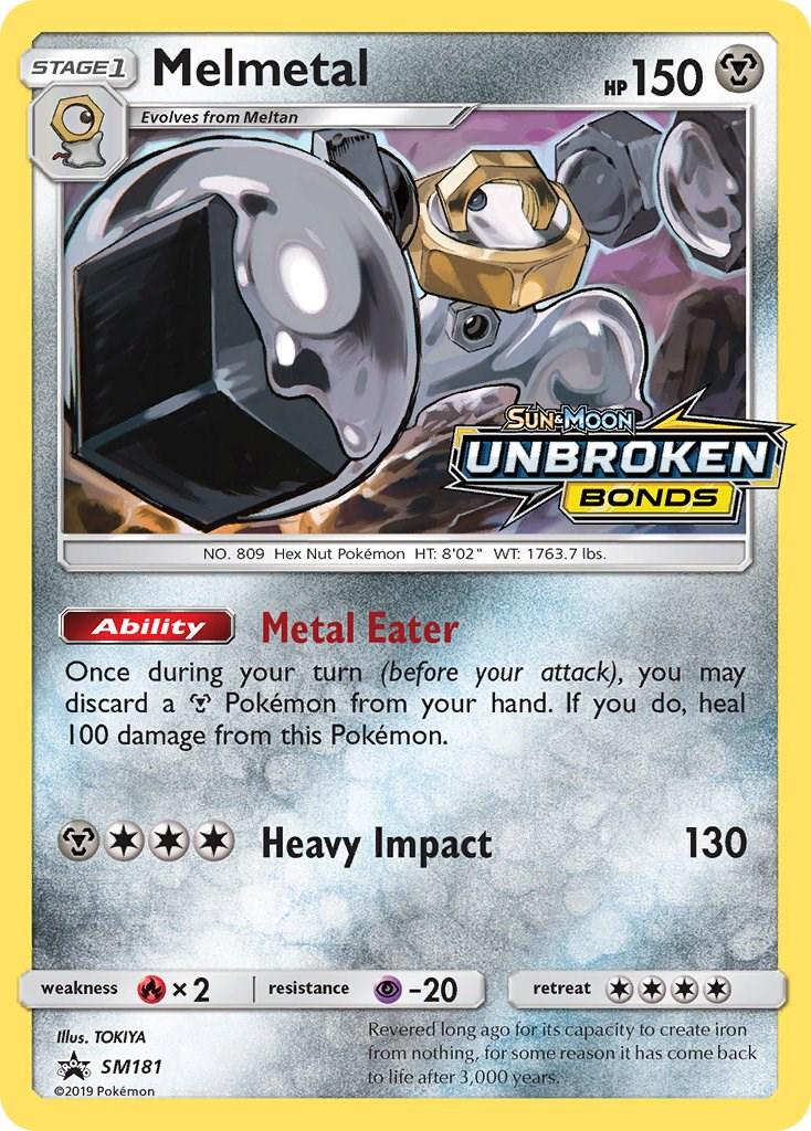 2016 Promo Melmetal #SM181 card
