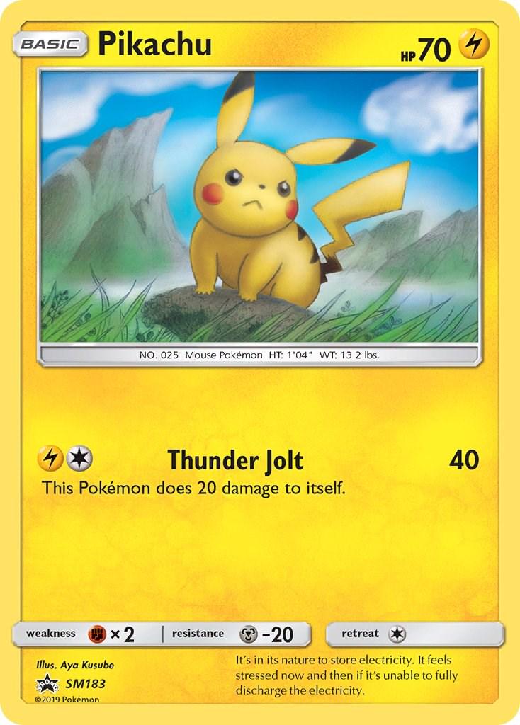 2016 Promo Pikachu #SM183 card
