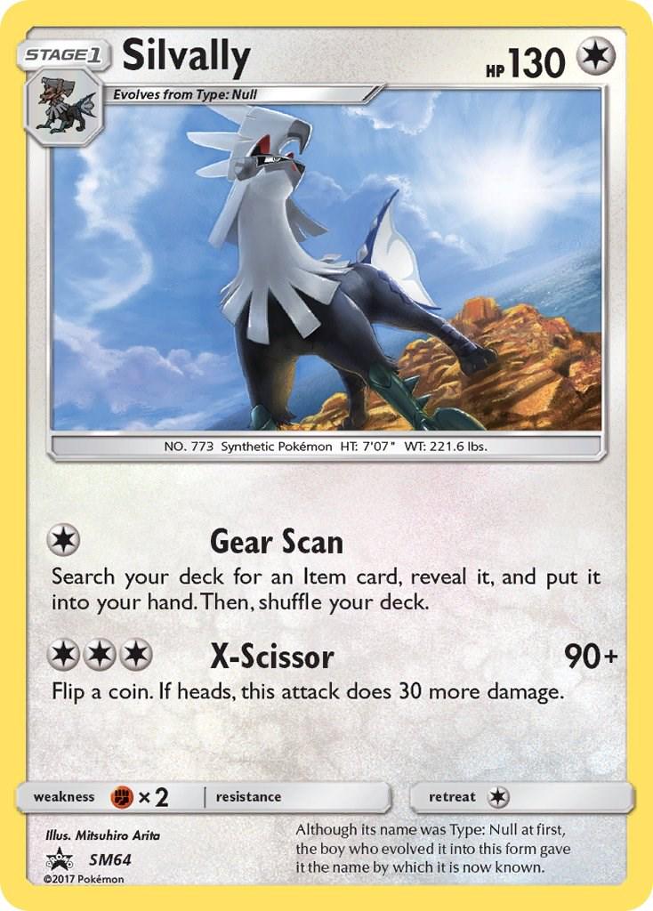 2016 Promo Silvally #SM64 card