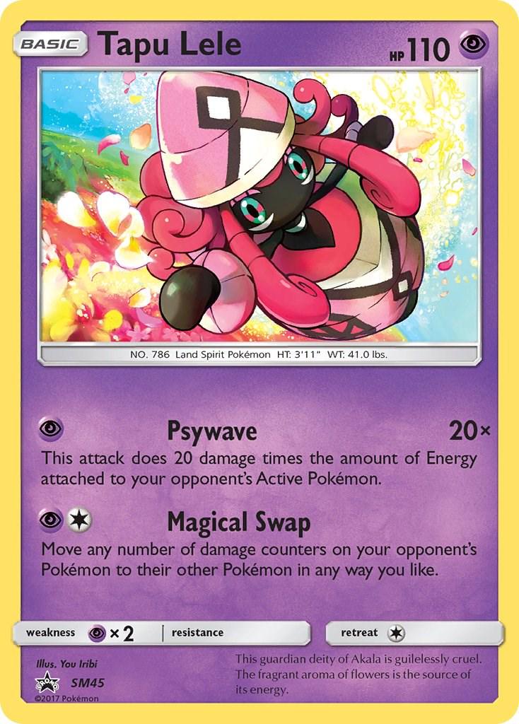 2016 Promo Tapu Lele #SM45 card