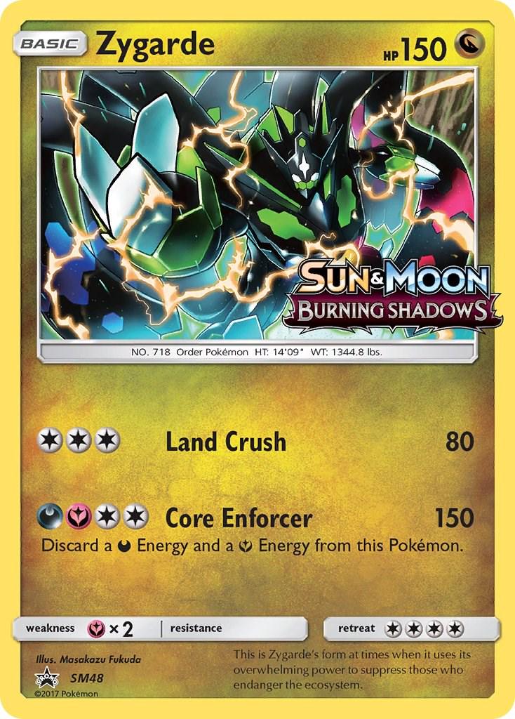 2016 Promo Zygarde #SM48 card