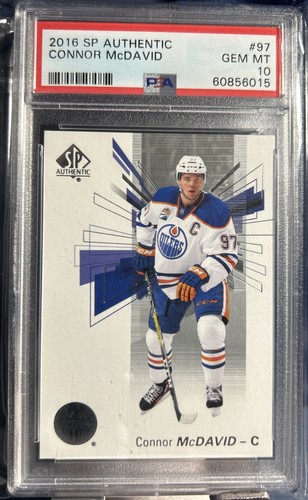 2016 SP Authentic Connor McDavid #97 card